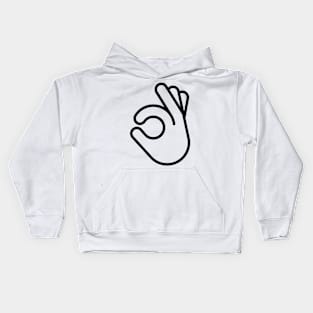 Ok Sign Kids Hoodie